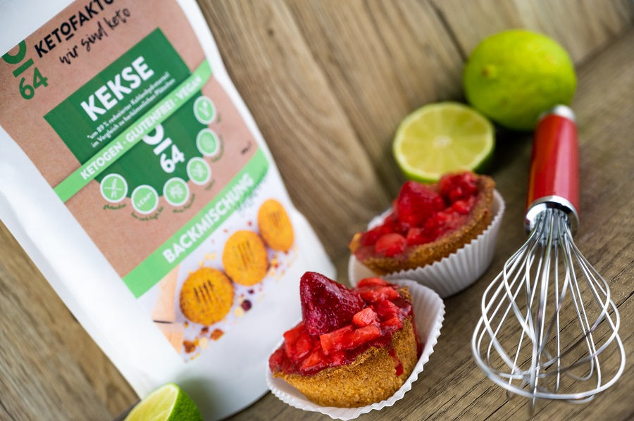 MINI-ERDBEER-TARTELETTES aus KEKSE No17