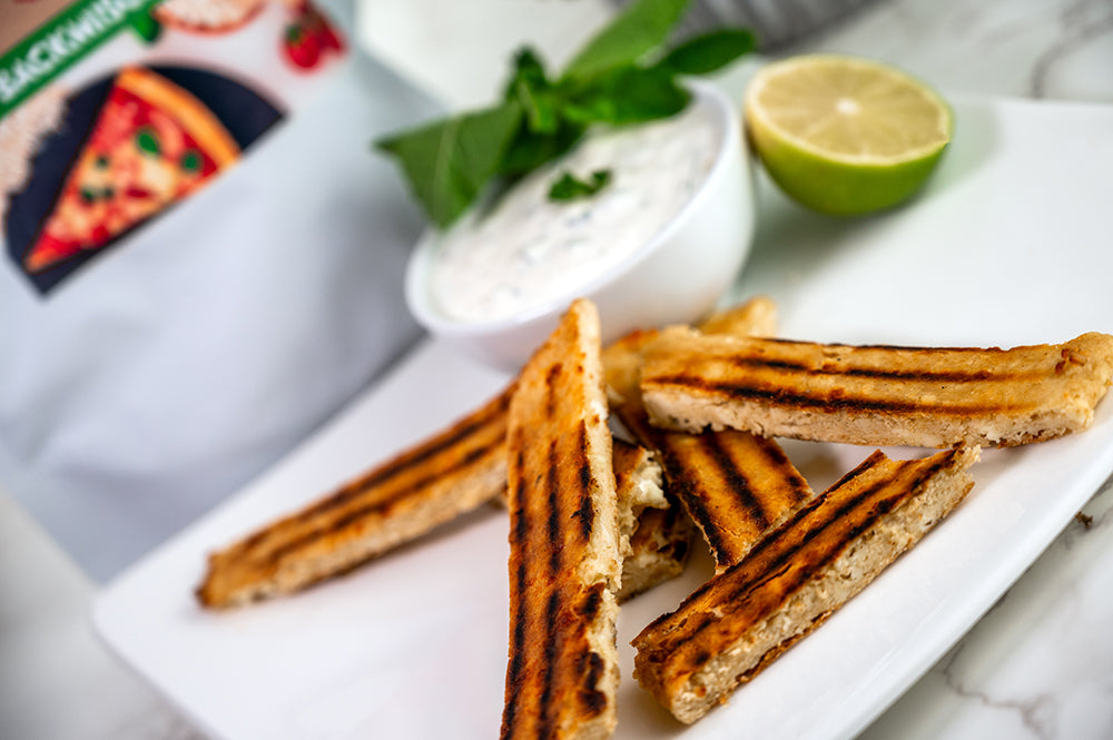 FETA-STICKS aus BACKMISCHUNG PIZZATEIG NO28
