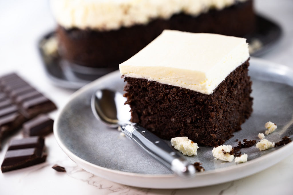 BROWNIES MIT FRISCHKÄSE-FROSTING aus SCHOKOLADE No86