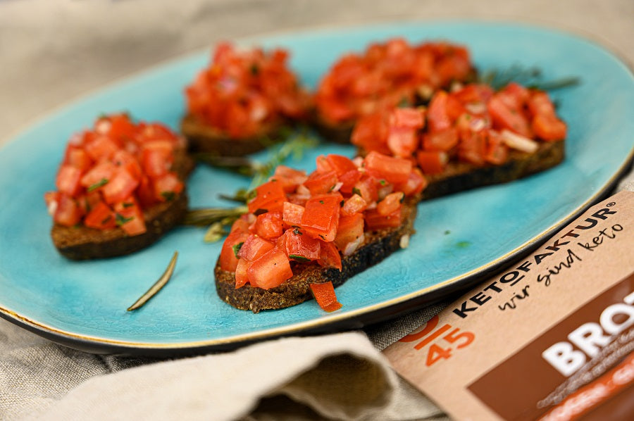 BRUSCHETTA mit BROT No45. - KETOFAKTUR®