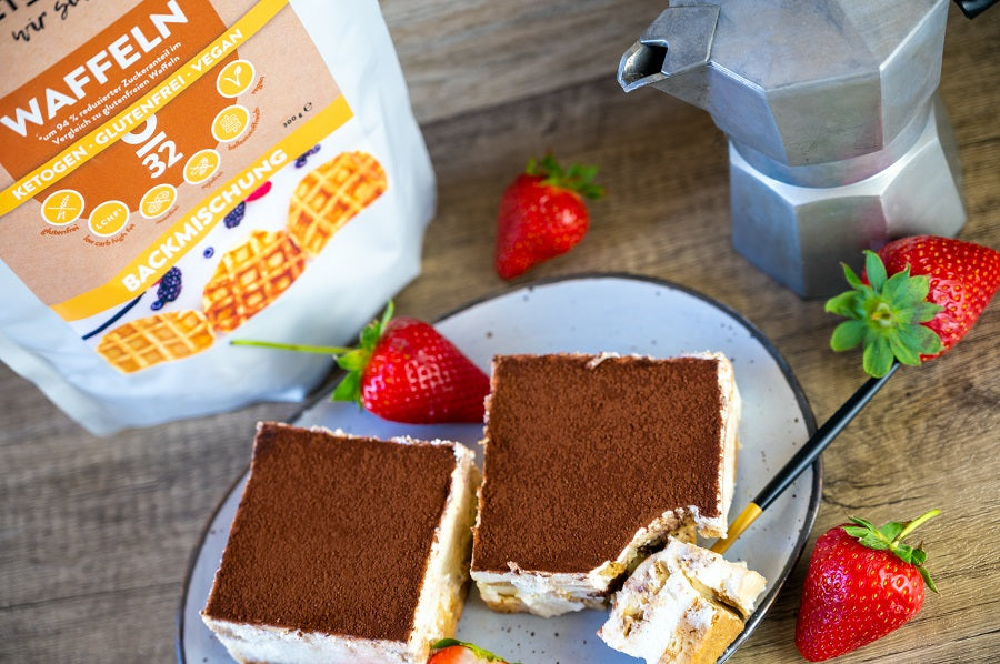TIRAMISU-TÖRTCHEN aus WAFFEL No10 – 2 Stück