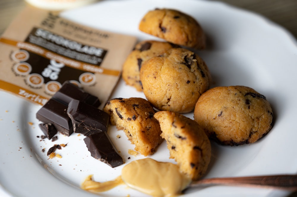 NUSS MUS COOKIES mit SCHOKOLADE No86 - ZARTBITTER