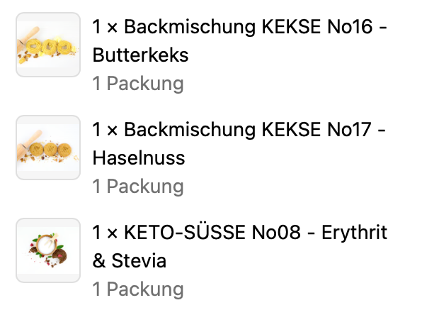 PAKET No05: Plätzchenback-Paket