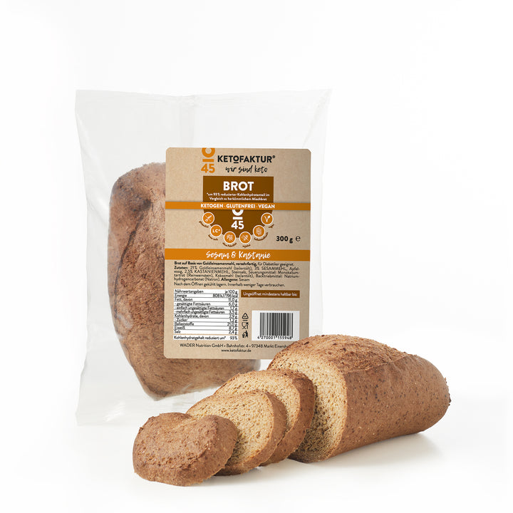 Sesam-Kastanie-Brot